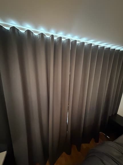 Helt nya ateljésydda mörkläggningsgardiner