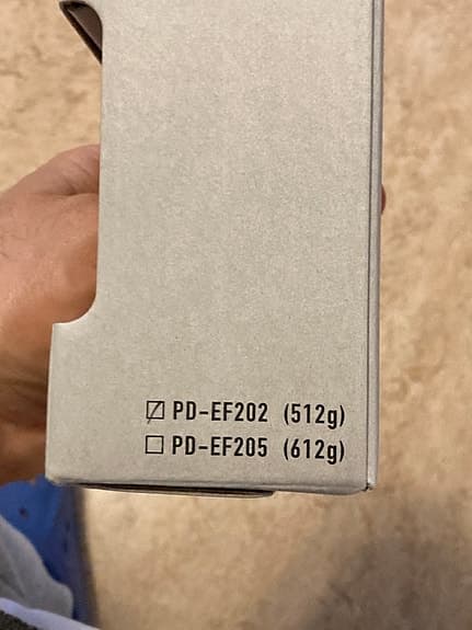 Shimano PD-EF202 flatpedaler svart