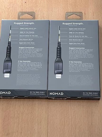 Apple Nomad Lightning-kabel för iPhone/iPad