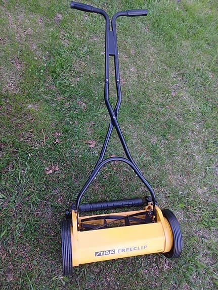 Stiga Freeclip handgräsklippare, handjagare.