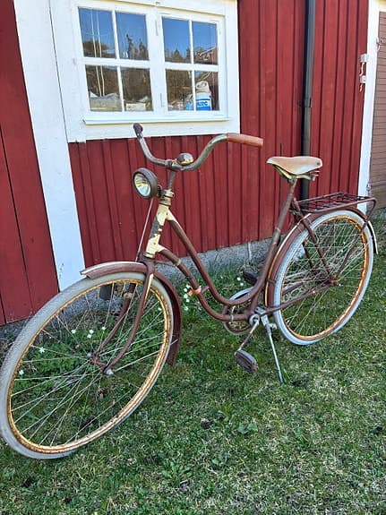 DAMCYKEL, "Original II" Carlström & Son Velocipedfabrik, Emmaboda, 1948.