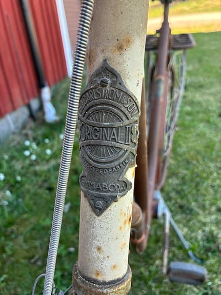 DAMCYKEL, "Original II" Carlström & Son Velocipedfabrik, Emmaboda, 1948.