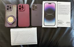iPhone 14 Pro Max 128 GB Purple som ny!