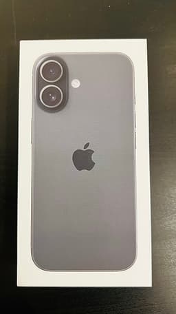 iPhone 17 (Senaste modellen) Black - Helt oöppnad / Plomberad