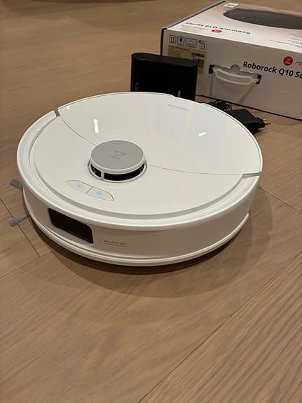 Roborock Q10 robotdammsugare vit