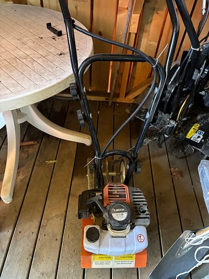 T-MECH bensindriven jordfräs