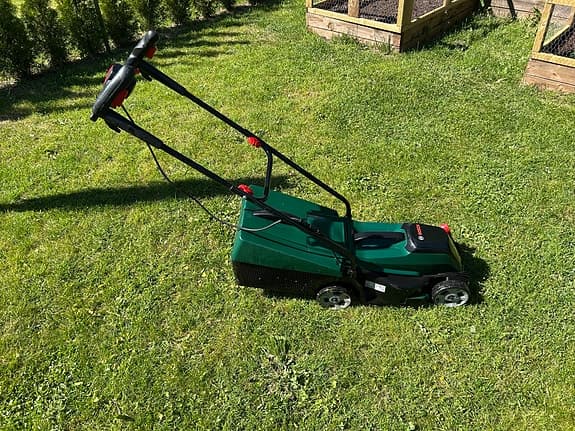 Bosch gräsklippare batteridriven grön