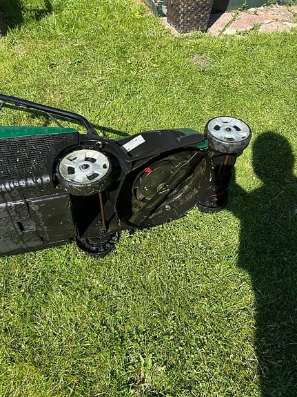 Bosch gräsklippare batteridriven grön