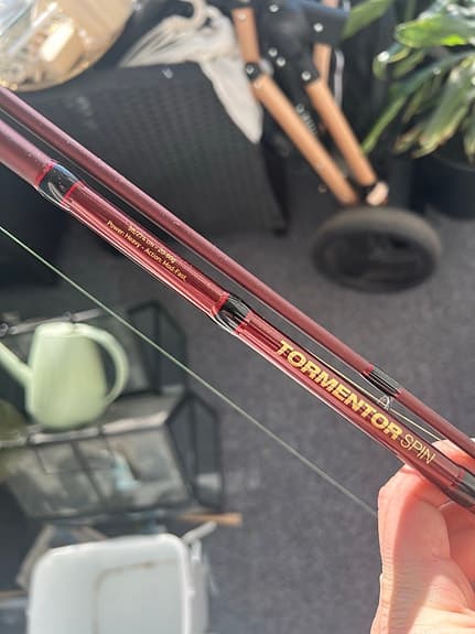 Abu Garcia Tormentor spinnspö rött