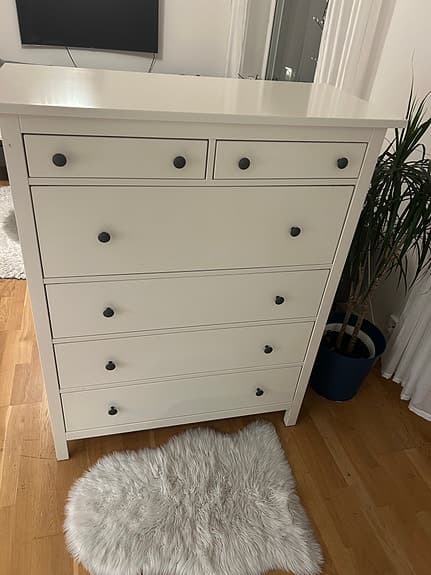 Byrå Hemnes med sex lådor IKEA