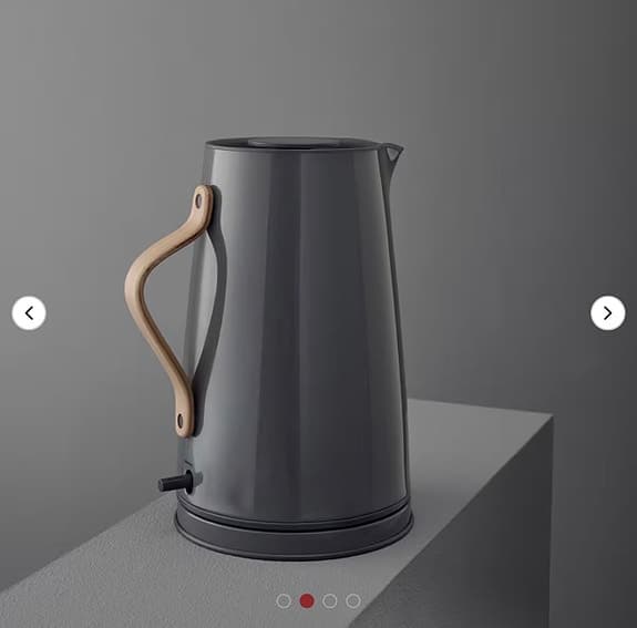 Stelton Emma vattenkokare grå 1.2 loter
