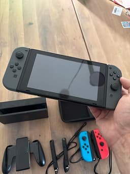 Nintendo Switch spelkonsol med tillbehör
