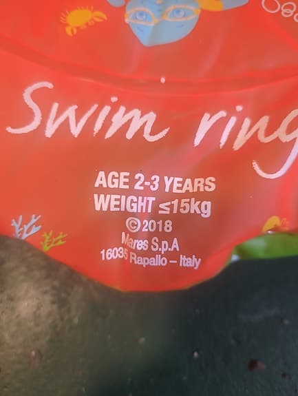 Badring för små barn