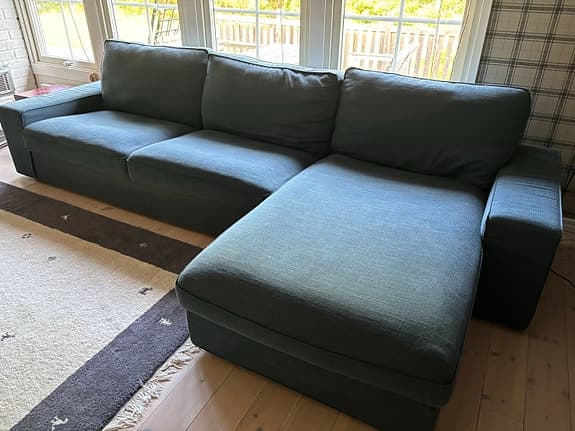 IKEA KIVIK 4-sitssoffa med schäslong