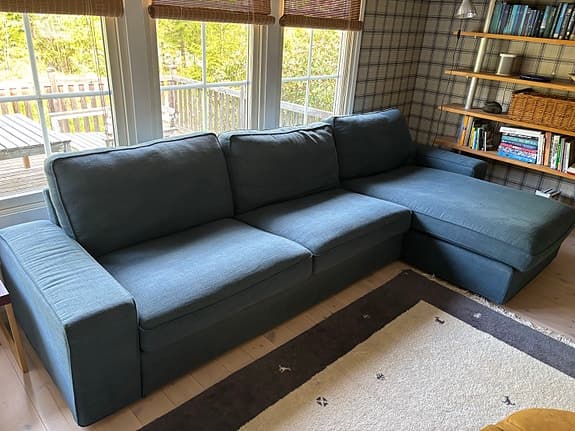 IKEA KIVIK 4-sitssoffa med schäslong
