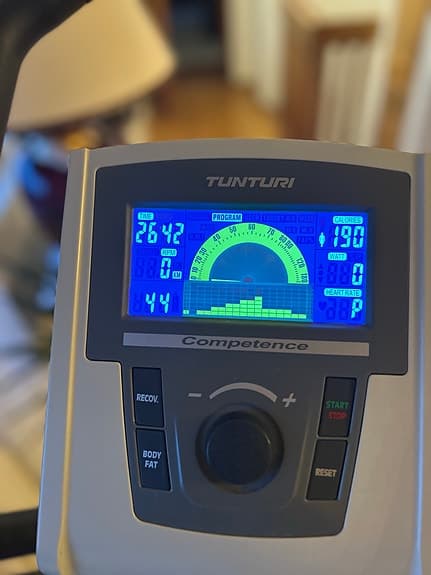 Tunturi Competence crosstrainer med träningsdator