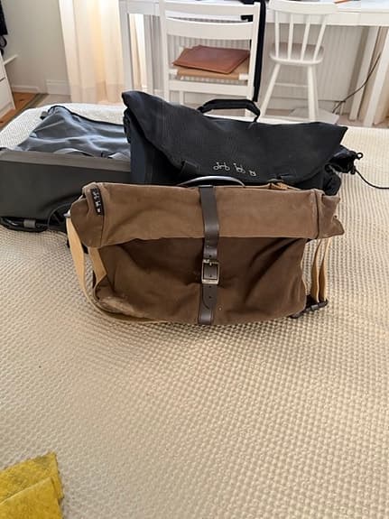 Brompton - resväska, väskor  och däck