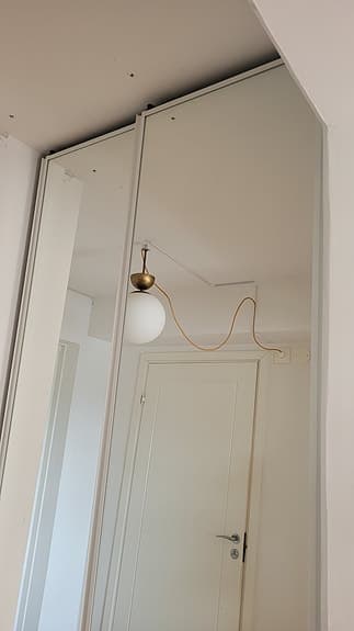 Elfa spegelskjutdörrar