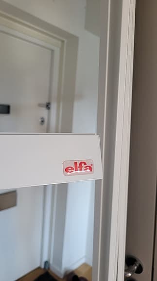 Elfa spegelskjutdörrar