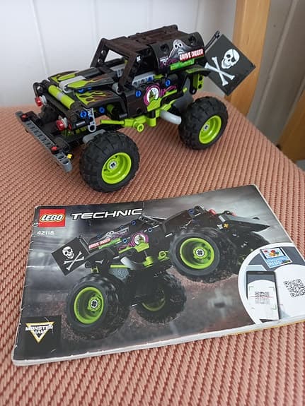 LEGO Technic 42118 pirat-jeep med stora hjul