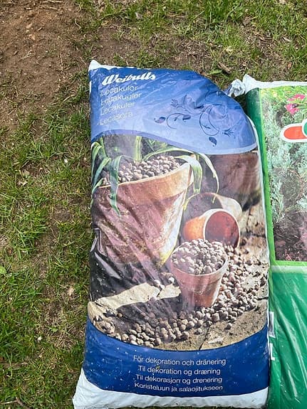 Trädgårdsmaterial Hasselfors/Gardol täckbark, flis och lecakulor 40L