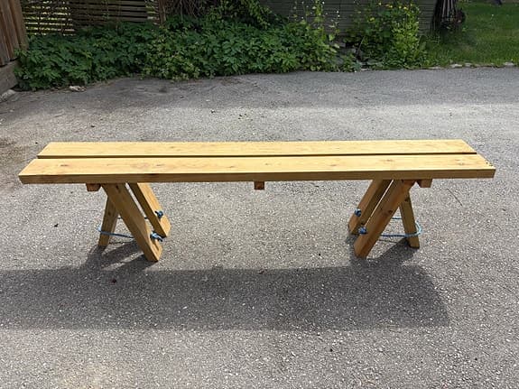 Sittbänkar 8 stycken