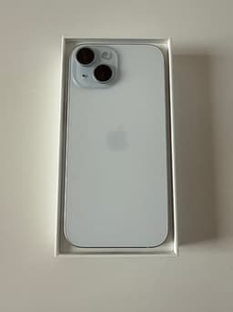 Apple iPhone 15 mobil 128 GB blå