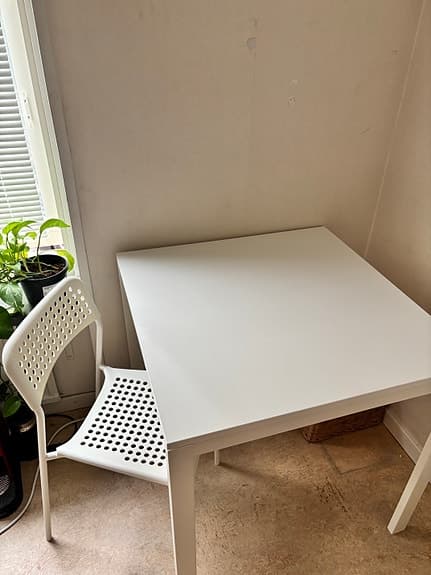 Dining Table with two chairs