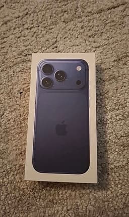 Apple iPhone 17 Pro 256 GB blå