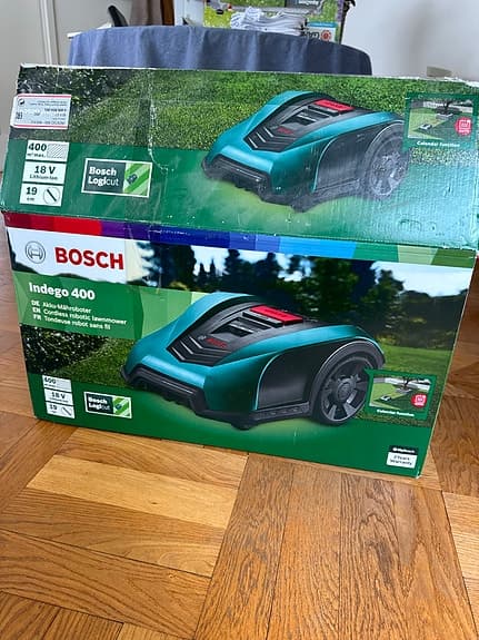 Bosch Indego 400 robotgräsklippare 18V