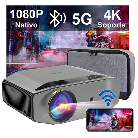 Projektor Artlii Energon2, 1080p Full HD Projektor, 340 ANSI LED, WiFi