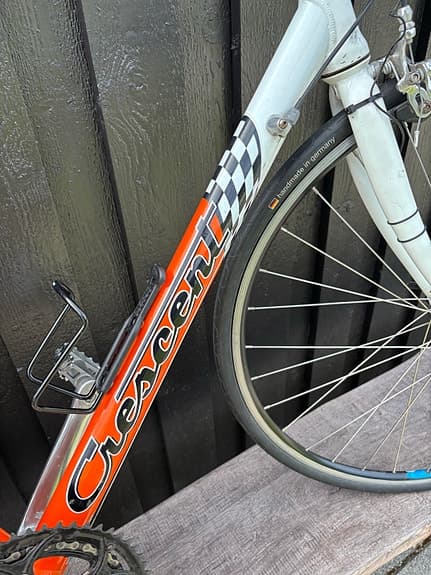 Crescent Race SLU landsvägscykel 54 cm 28" unisex orange/vit