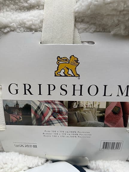 Gripsholm pläd 130x170