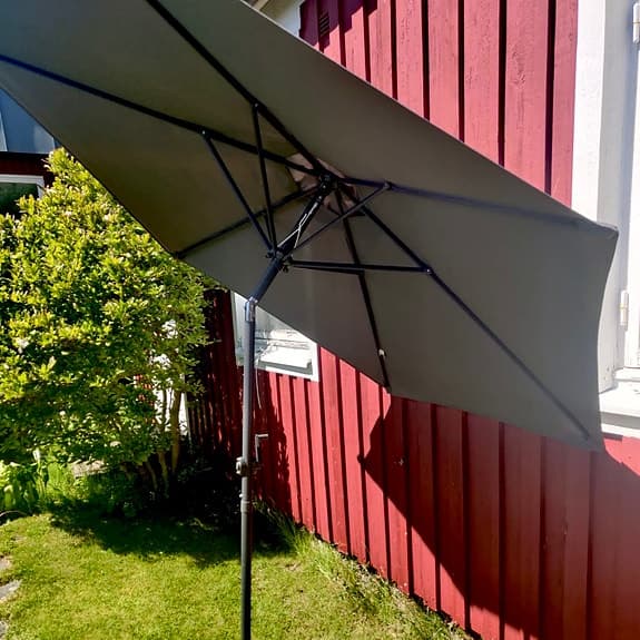 ☀️ 2 svarta parasoller säljes - bra skick ☀️
