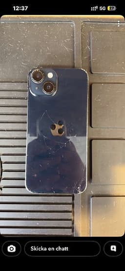 Apple iPhone 14 128 GB svart