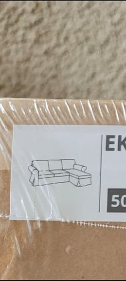 Ektorp Hallarp grå klädsel