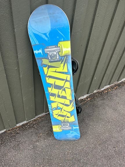 Nitro Ripper snowboard 116 cm blå