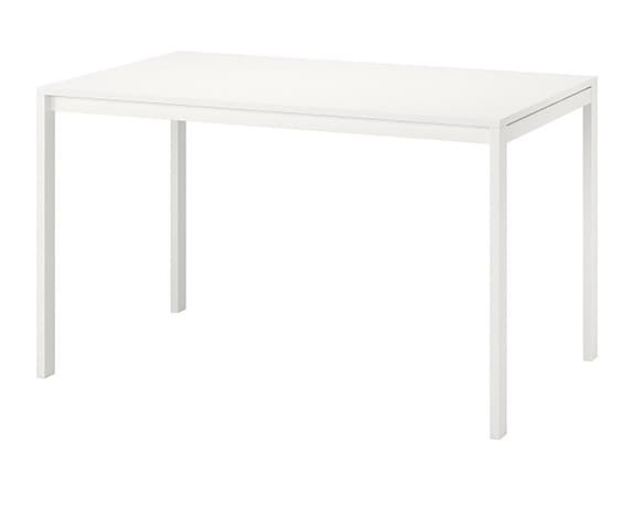 IKEA vitt matbord 125x75 cm