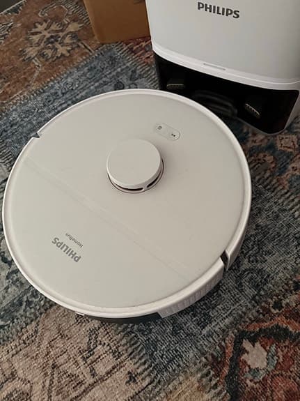 Philips HomeRun 3000 Series robotdammsugare vit