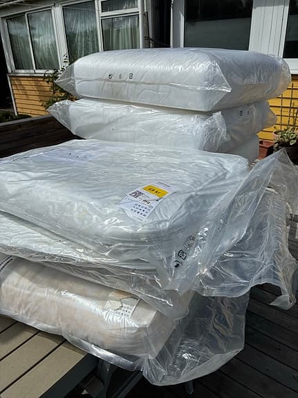 Nya dynor innerkuddar Vimle IKEA