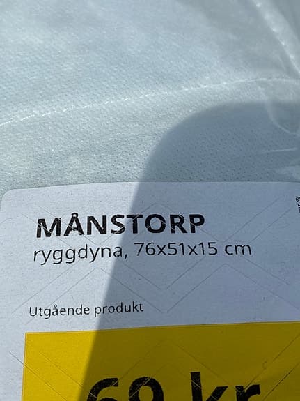 Nya dynor innerkuddar Vimle IKEA