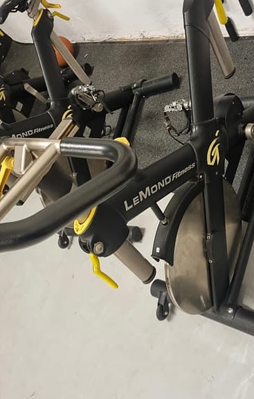 LeMond Fitness motionscykel spinningcykel svart
