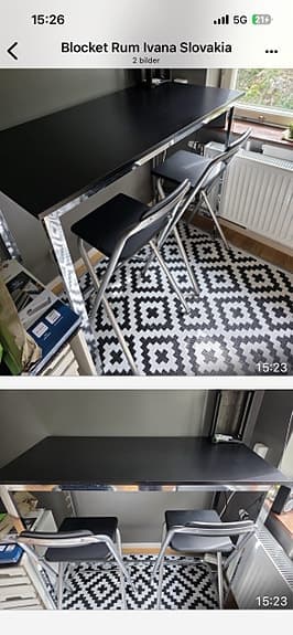 Nästan HELT nytt MATBORD