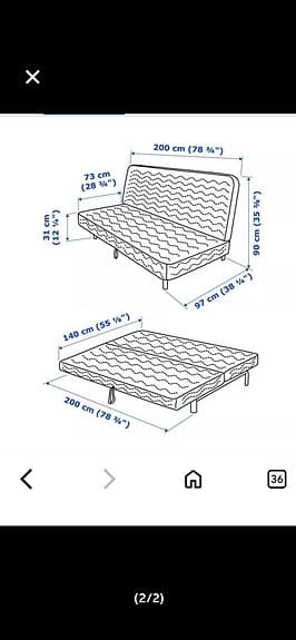 Ikea bäddsoffa
