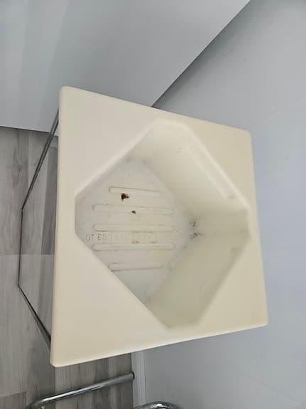 IKEA retro blom/växt piedestal spegel 1980 tal