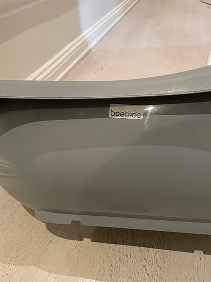 Beemoo badbalja och potta grå/grön