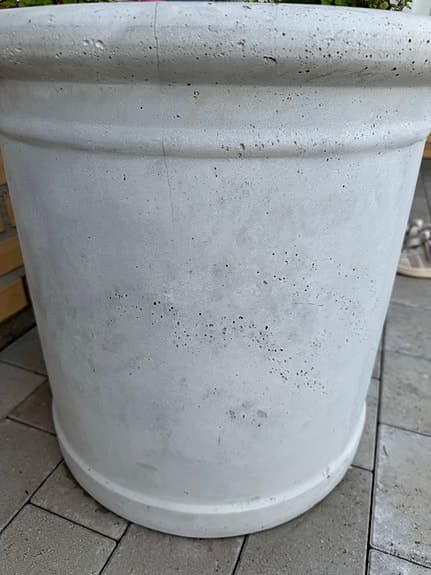 Stor kruka för uteplatsen