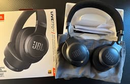 JBL Live 770NC trådlösa over-ear hörlurar svart