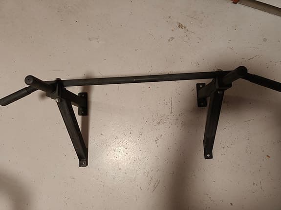 Pull ups stång och 2st Dip stänger
