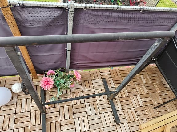 Pull ups stång och 2st Dip stänger